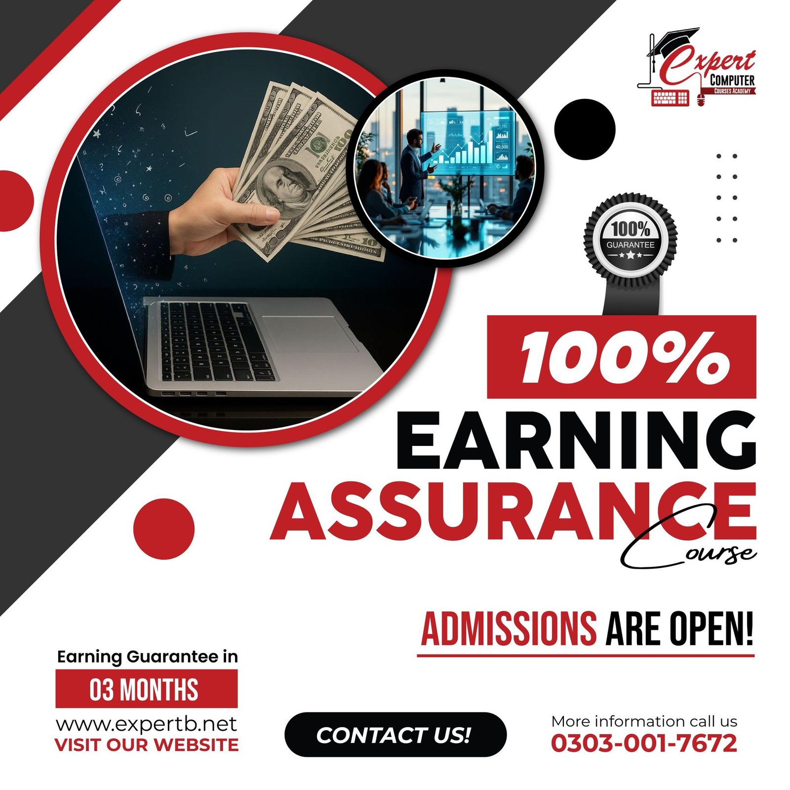 100% Earning Guaranteed Course