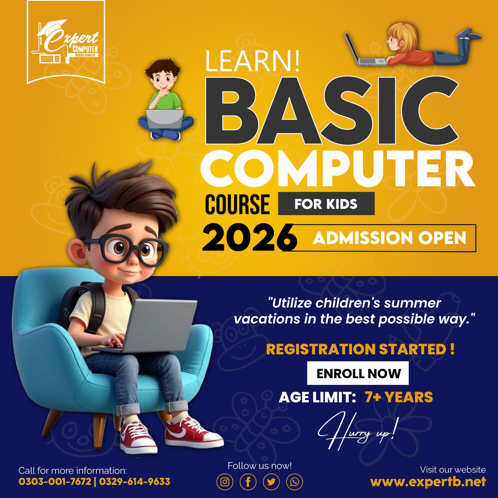 BASIC COMPUTER COURSE FOR KIDS